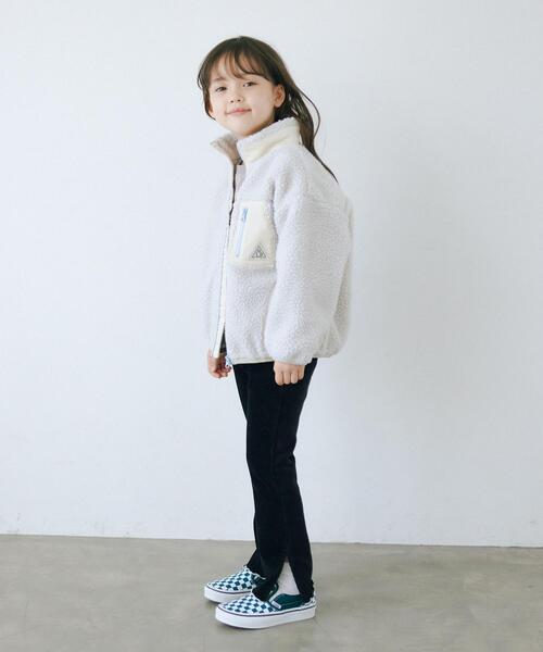 green label relaxing(グリーンレーベルリラクシング)の「TJ タマボア ブルゾン 100-130cm(ブルゾン・キッズ・ライトグレー/ライム/ロイヤルブルー・110cm/100cm/120cm/130cm)」の18枚目の写真