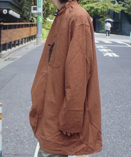 ARMY TWILL（アーミーツイル）の「【ARMY TWILL/アーミーツイル】ミリタリー スモックシャツ（シャツ/ブラウス・メンズ・ダークブラウン/オリーブ・M/L）」の17枚目の写真