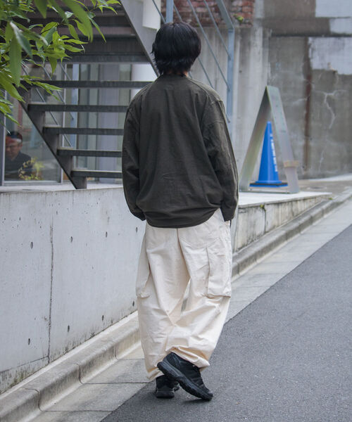 ARMY TWILL（アーミーツイル）の「【ARMY TWILL/アーミーツイル】ミリタリー スモックシャツ（シャツ/ブラウス・メンズ・ダークブラウン/オリーブ・M/L）」の3枚目の写真