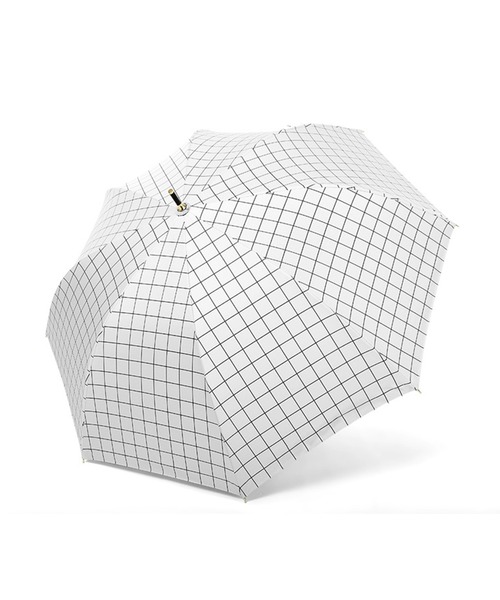 aimoha（アイモハ）の「ブリントハンドル アンブレラ長傘（長傘・レディース・ホワイト系その他3/ホワイト系その他/ブラック系その他3/ブラック系その他/ピンク/ホワイト系その他2/ホワイト系その他4/ネイビー/ブラック系その他2・FREE）」の2枚目の写真