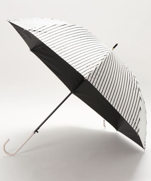 aimoha（アイモハ）の「ブリントハンドル アンブレラ長傘（長傘・レディース・ホワイト系その他3/ホワイト系その他/ブラック系その他3/ブラック系その他/ピンク/ホワイト系その他2/ホワイト系その他4/ネイビー/ブラック系その他2・FREE）」の12枚目の写真