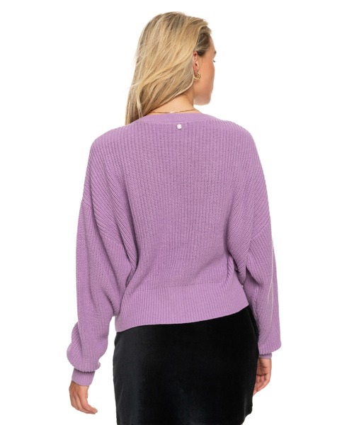 ROXY(ロキシー)の「AMAZING HOURS/ロキシーカーディガン(カーディガン/ボレロ・レディース・ブラック/パープル/オフホワイト・SMALL/MEDIUM)」の15枚目の写真