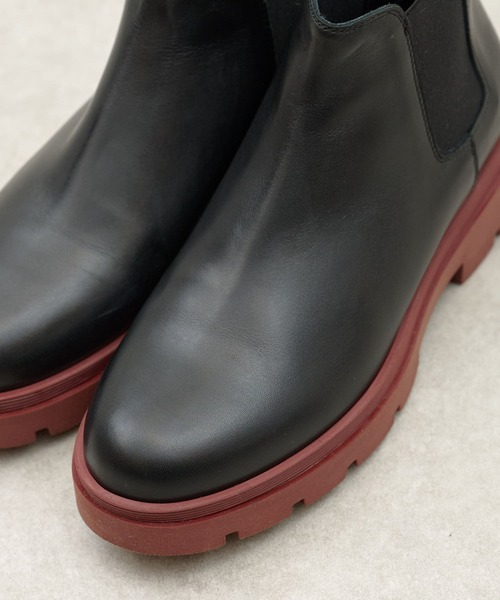 BEARDSLEY（ビアズリー）の「《FABIO RUSCONI・36～40サイズ》サイドゴアブーツ（ブーツ・レディース・ブラック・23/24/25/24.5/23.5/25.5）」の3枚目の写真