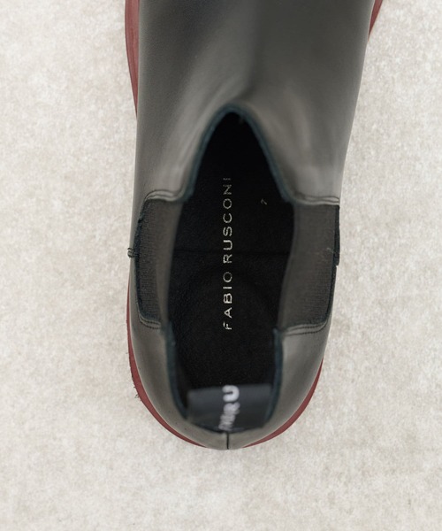 BEARDSLEY（ビアズリー）の「《FABIO RUSCONI・36～40サイズ》サイドゴアブーツ（ブーツ・レディース・ブラック・23/24/25/24.5/23.5/25.5）」の14枚目の写真