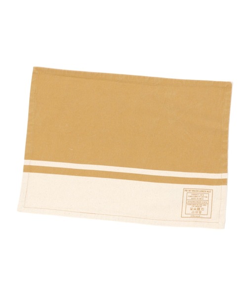 niko and...（ニコアンド）の「オリジナルベーシックランチョンマット（ランチョンマット/テーブルウェア・レディース・ブラウン/ライトイエロー/チャコール・0）」の3枚目の写真