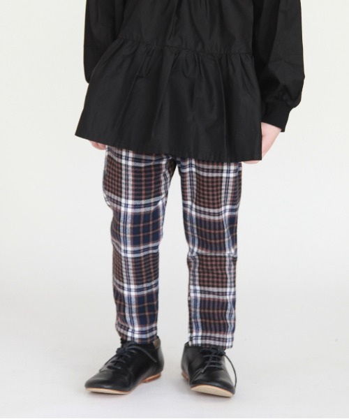 FITH（フィス）の「ネルチェック ロングパンツ（その他パンツ・キッズ・グレー/ネイビー・120/90/100/80/110）」の2枚目の写真