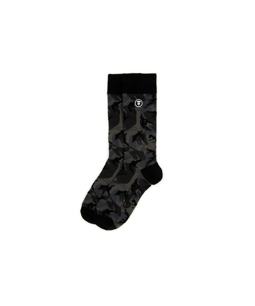 AAPE BY A BATHING APE（エーエイプバイアベイシングエイプ）の「AAPE  SOCKS L（ソックス/靴下・メンズ・イエロー系その他/ブラック系その他/グリーン系その他2/ホワイト系その他・LARGE/SMALL）」の3枚目の写真