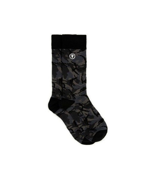 AAPE BY A BATHING APE（エーエイプバイアベイシングエイプ）の「AAPE  SOCKS L（ソックス/靴下・メンズ・イエロー系その他/ブラック系その他/グリーン系その他2/ホワイト系その他・LARGE/SMALL）」の9枚目の写真