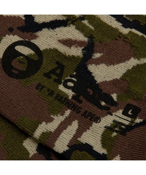 AAPE BY A BATHING APE（エーエイプバイアベイシングエイプ）の「AAPE  SOCKS L（ソックス/靴下・メンズ・イエロー系その他/ブラック系その他/グリーン系その他2/ホワイト系その他・LARGE/SMALL）」の14枚目の写真
