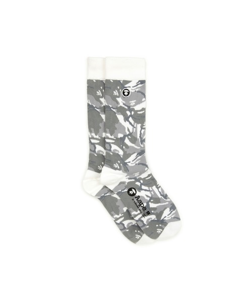 AAPE BY A BATHING APE（エーエイプバイアベイシングエイプ）の「AAPE  SOCKS L（ソックス/靴下・メンズ・イエロー系その他/ブラック系その他/グリーン系その他2/ホワイト系その他・LARGE/SMALL）」の5枚目の写真