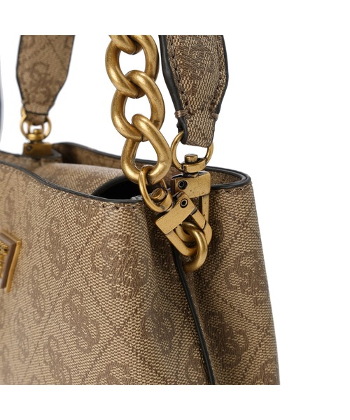 Guess（ゲス）の「ALEXIE Small Bucket（ハンドバッグ・レディース・ベージュ・ONE SIZE）」の7枚目の写真