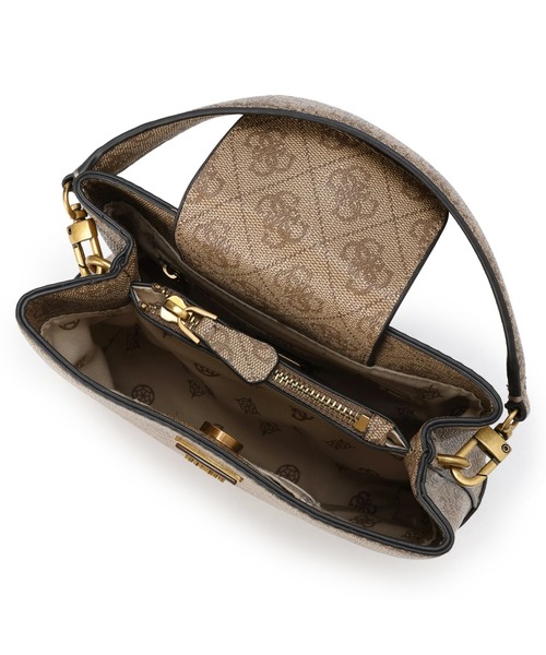 Guess（ゲス）の「ALEXIE Small Bucket（ハンドバッグ・レディース・ベージュ・ONE SIZE）」の10枚目の写真