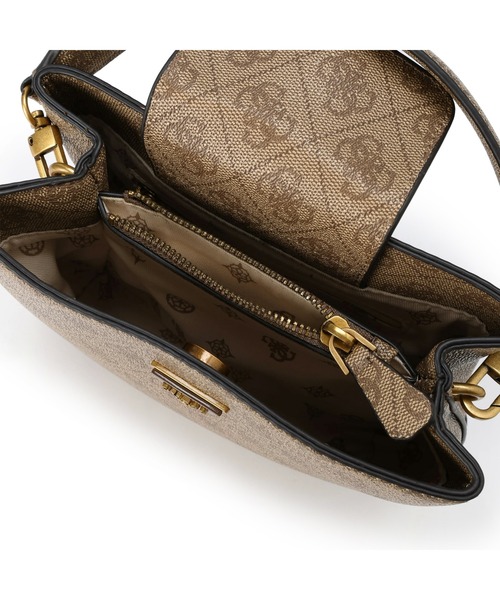 Guess（ゲス）の「ALEXIE Small Bucket（ハンドバッグ・レディース・ベージュ・ONE SIZE）」の11枚目の写真