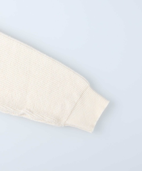 BACK NUMBER(バックナンバー)の「【BACK NUMBER】畦編みタートルニット(ニット/セーター・メンズ・オフホワイト/ブラック・XL/L/M/S)」の3枚目の写真