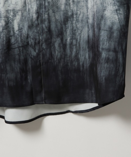 HARE（ハレ）の「ランドスケープフォトシャツ(HARE)（シャツ/ブラウス・メンズ・ブラック/グレー・FREE）」の6枚目の写真