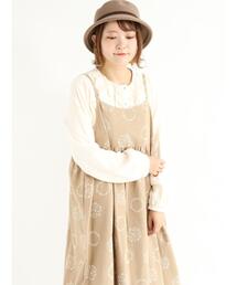 Samansa Mos2 | 切替フリルブラウス(シャツ/ブラウス)