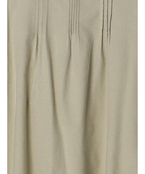 Samansa Mos2（サマンサ モスモス）の「切替フリルブラウス（シャツ/ブラウス・レディース・ブラック/キナリ/グリーン・ﾌﾘ-）」の19枚目の写真