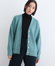 INDIVI | 【otonaMUSE 12月号掲載/佐田真由美さん着用】フレンチウール ニットカーディガン(カーディガン/ボレロ)
