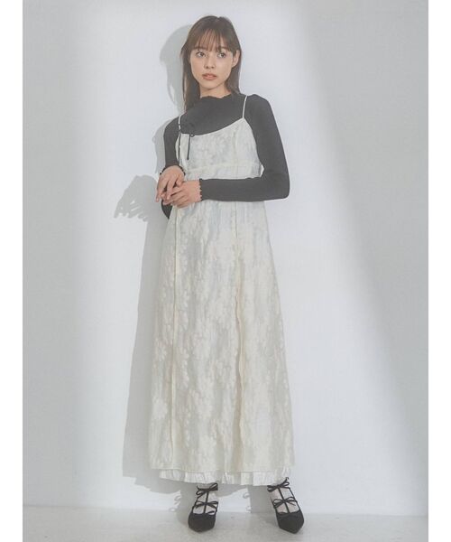 merry jenny(メリージェニー)の「ribbonラップニットtops(ニット/セーター・レディース・アイボリー/ブラック/ブルー・FREE)」の12枚目の写真