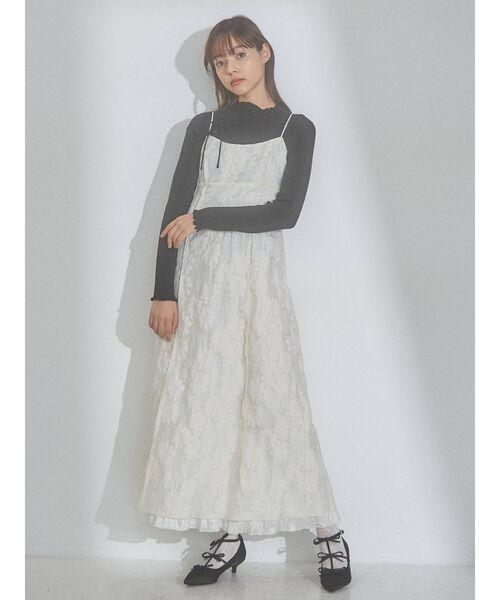 merry jenny(メリージェニー)の「ribbonラップニットtops(ニット/セーター・レディース・アイボリー/ブラック/ブルー・FREE)」の14枚目の写真