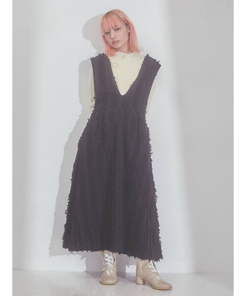 merry jenny(メリージェニー)の「ribbonラップニットtops(ニット/セーター・レディース・アイボリー/ブラック/ブルー・FREE)」の21枚目の写真