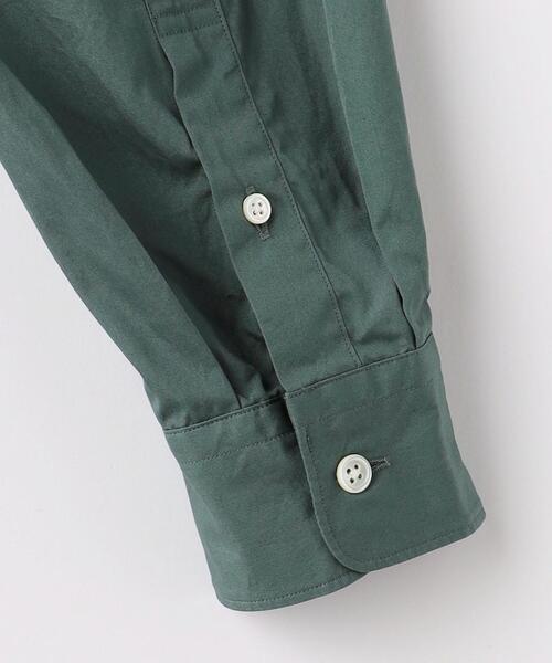 green label relaxing（グリーンレーベルリラクシング）の「トーマスメイソン ジャストルーズ バンドカラーシャツ（シャツ/ブラウス・メンズ・ネイビー/イエロー/ケリー・S/L/XL/M/XXL）」の16枚目の写真