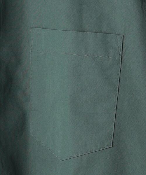 green label relaxing（グリーンレーベルリラクシング）の「トーマスメイソン ジャストルーズ バンドカラーシャツ（シャツ/ブラウス・メンズ・ネイビー/イエロー/ケリー・S/L/XL/M/XXL）」の18枚目の写真