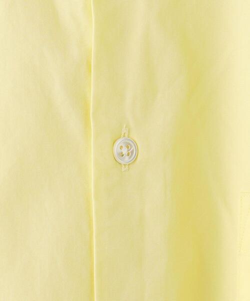 green label relaxing（グリーンレーベルリラクシング）の「トーマスメイソン ジャストルーズ バンドカラーシャツ（シャツ/ブラウス・メンズ・ネイビー/イエロー/ケリー・S/L/XL/M/XXL）」の21枚目の写真