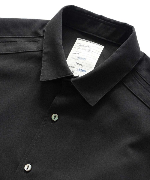 SHAREEF(シャリーフ)の「SEPARATE SLEEVE SHIRTS(シャツ/ブラウス・メンズ・ブラック/ホワイト/ブラウン・1/2/3)」の6枚目の写真