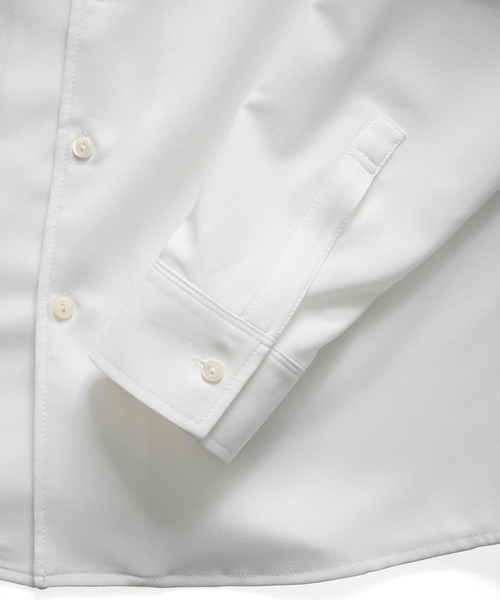 SHAREEF(シャリーフ)の「SEPARATE SLEEVE SHIRTS(シャツ/ブラウス・メンズ・ブラック/ホワイト/ブラウン・1/2/3)」の14枚目の写真