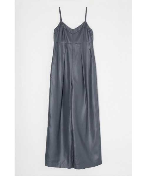 MOUSSY（マウジー）の「【HOLIDAY COLLECTION】WIDE CAMI オールインワン（つなぎ/オールインワン・レディース・グレー/ブラウン・2/1）」の7枚目の写真