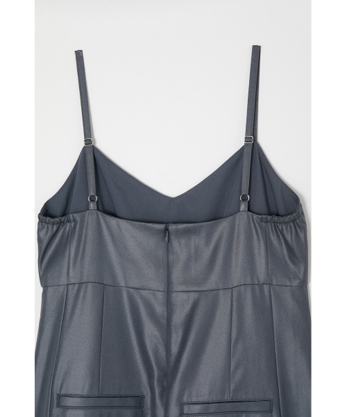 MOUSSY（マウジー）の「【HOLIDAY COLLECTION】WIDE CAMI オールインワン（つなぎ/オールインワン・レディース・グレー/ブラウン・2/1）」の10枚目の写真