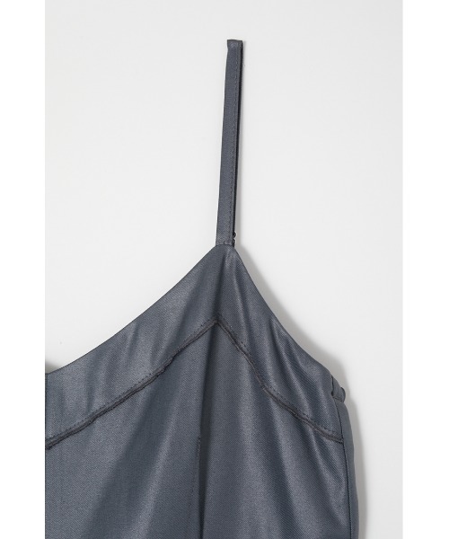 MOUSSY（マウジー）の「【HOLIDAY COLLECTION】WIDE CAMI オールインワン（つなぎ/オールインワン・レディース・グレー/ブラウン・2/1）」の12枚目の写真