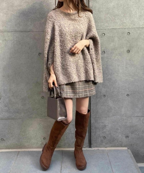 one after another NICE CLAUP（ワンアフターアナザーナイスクラップ）の「ロゴモチーフエンボスミニバック（ショルダーバッグ・レディース・アイボリー/ピンク/グレイッシュベージュ/ブラック・FREE）」の17枚目の写真