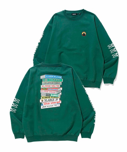 FR2 XLARGE スウェット グリーン 緑 Mサイズ XLARGE - XLARGE FR2 スウェット緑 Mサイズの通販 by TOROROSHOP