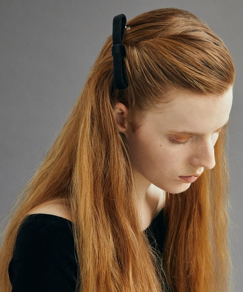 IRIS47（イリスフォーセブン）の「【IRIS 47】opera barrette HB62（バレッタ/ヘアクリップ・レディース・ブラック/ネイビー・FREE）」の3枚目の写真