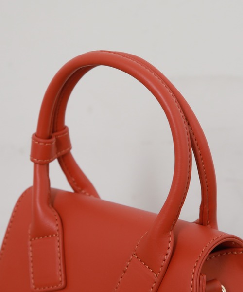 Cheek（チーク）の「マイクロ２ＷＡＹバッグ（ハンドバッグ・レディース・オレンジ/グリーン/ブラック・FREE）」の17枚目の写真