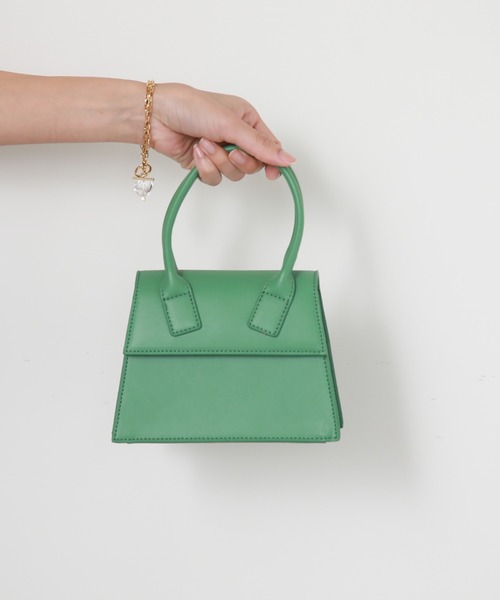 Cheek（チーク）の「マイクロ２ＷＡＹバッグ（ハンドバッグ・レディース・オレンジ/グリーン/ブラック・FREE）」の12枚目の写真