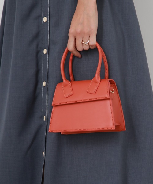 Cheek（チーク）の「マイクロ２ＷＡＹバッグ（ハンドバッグ・レディース・オレンジ/グリーン/ブラック・FREE）」の10枚目の写真