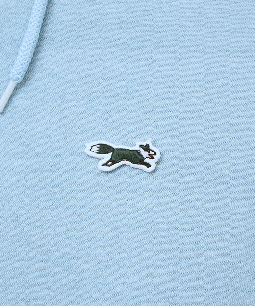 PENNEYS(ぺニーズ)の「【PENNEY'S】ペニーズ キツネ/ペニーズ フォックス/THE FOX 別注ピグメントスウェットフードパーカー(パーカー・メンズ・ベージュ/サックスブルー/スミクロ/ネイビー・M/L)」の15枚目の写真