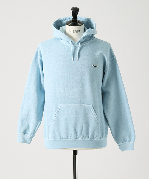 PENNEYS(ぺニーズ)の「【PENNEY'S】ペニーズ キツネ/ペニーズ フォックス/THE FOX 別注ピグメントスウェットフードパーカー(パーカー・メンズ・ベージュ/サックスブルー/スミクロ/ネイビー・M/L)」の8枚目の写真