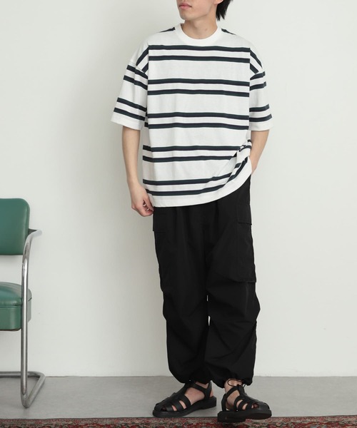 SENSE OF PLACE by URBAN RESEARCH(センスオブプレイスバイアーバンリサーチ)の「ワイドカーゴパンツ(その他パンツ・メンズ・ブラック/モカ/ライトベージュ・MEDIUM/LARGE)」の20枚目の写真