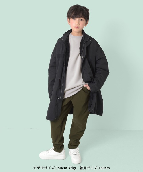 GLAZOS（グラソス）の「ダンボール・トレーナー（スウェット・キッズ・サックスブルー/ブラック/ライトグレー・140cm/150cm/160cm/170cm）」の7枚目の写真