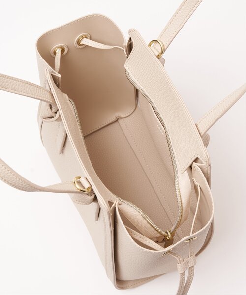 ikka（イッカ）の「らく軽ノット結び2WAYトートバッグ（ショルダーバッグ・レディース・オフホワイト/イエロー/ブラック/ベージュ/グリーン・FREE）」の13枚目の写真