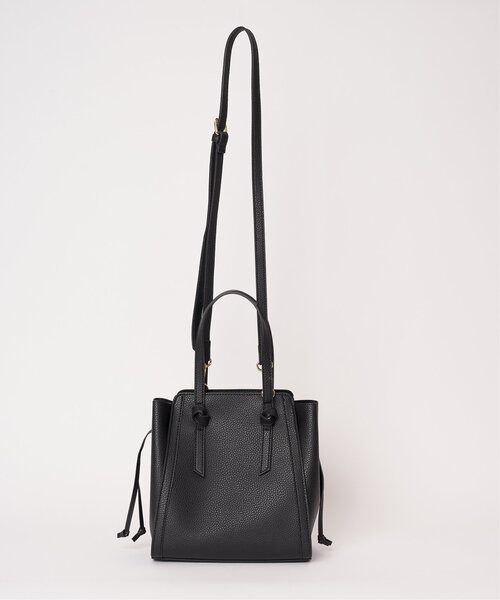 ikka（イッカ）の「らく軽ノット結び2WAYトートバッグ（ショルダーバッグ・レディース・オフホワイト/イエロー/ブラック/ベージュ/グリーン・FREE）」の12枚目の写真