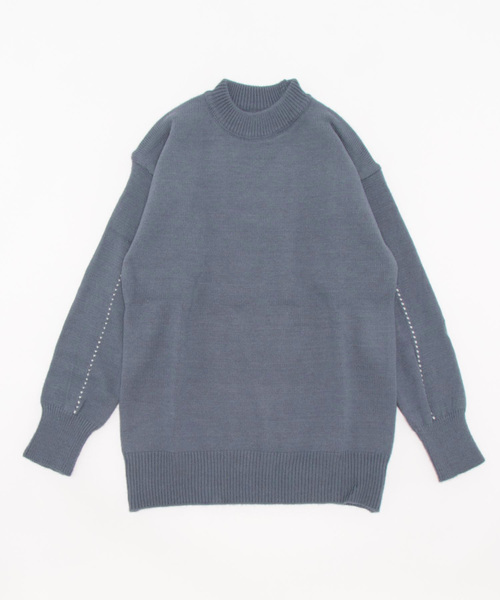 aimoha（アイモハ）の「タートルネックニットセーター（ニット/セーター・メンズ・ブラック/カーキ/ブルー・MEDIUM/LARGE/X-LARGE/XX-LARGE）」の7枚目の写真