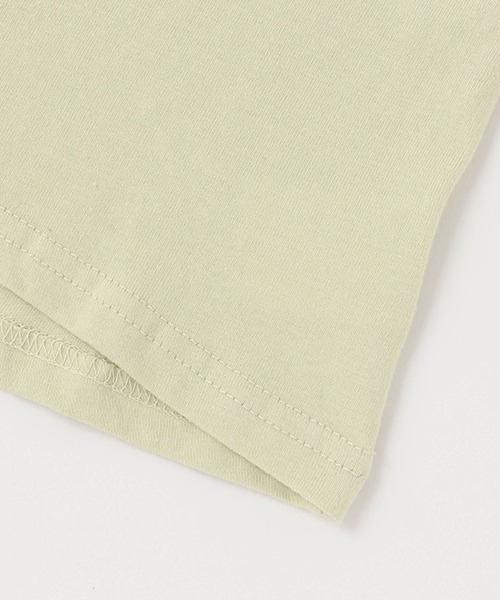 petit main（プティマイン）の「【GOOD PRICE】リボン7分丈T（Tシャツ/カットソー・キッズ・オフホワイト/ライトピンク/ライトグリーン/ブラック・80ｃｍ/90cm/100cm/110cm/120cm/130cm）」の14枚目の写真