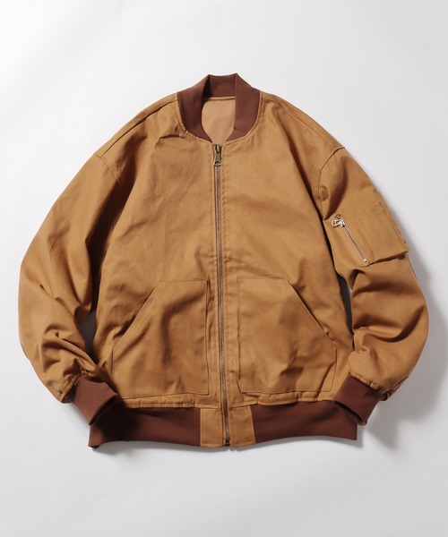 ROOPTOKYO(ループトウキョウ)の「ダックボンバージャケット(MA-1・メンズ・ブラック/キャメル/カーキ・M/XL/L)」の14枚目の写真