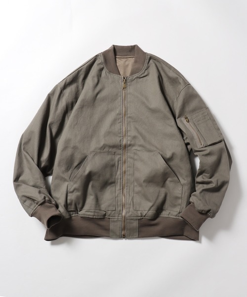 ROOPTOKYO(ループトウキョウ)の「ダックボンバージャケット(MA-1・メンズ・ブラック/キャメル/カーキ・M/XL/L)」の5枚目の写真