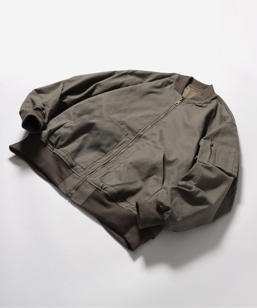 ROOPTOKYO(ループトウキョウ)の「ダックボンバージャケット(MA-1・メンズ・ブラック/キャメル/カーキ・M/XL/L)」の17枚目の写真
